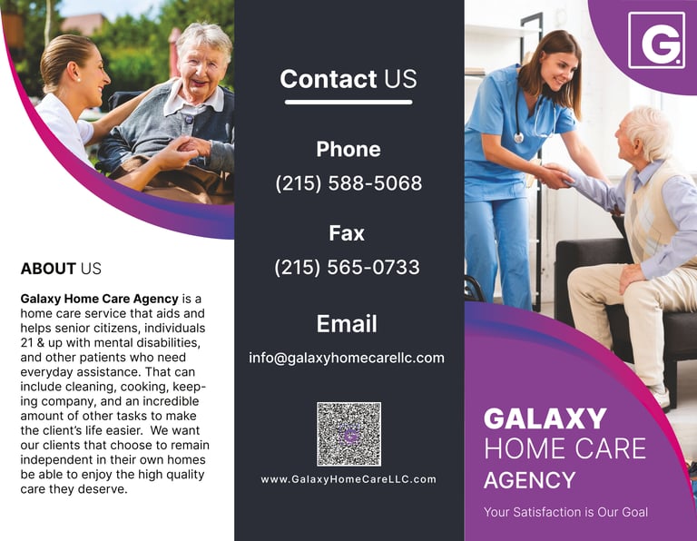 Tri-fold brochure back